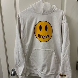 drew house mascot oversized hoodie in white